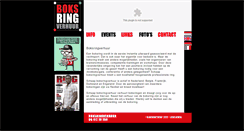 Desktop Screenshot of boksringverhuur.com