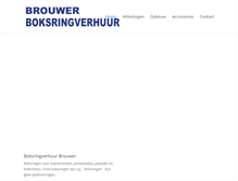 Tablet Screenshot of boksringverhuur.nl